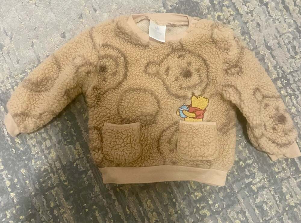Disney Baby Winnie the Pooh Faux Shearling Fleece Top and Bottom Set